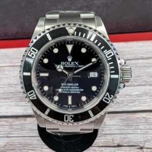 Rolex Sea-Dweller Stainless Steel Black Dial 40mm Automatic Men’s Watch 16600