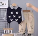 TODDLER OUTFIT(THREE-PIECE) - Image 4