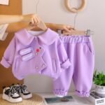 Girl'bunny-themed co-ord set