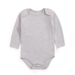 Long-sleeved baby body suit - Image 4